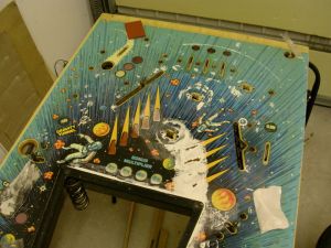 Restauration d'un flipper