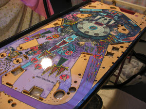 Restauration d'un flipper